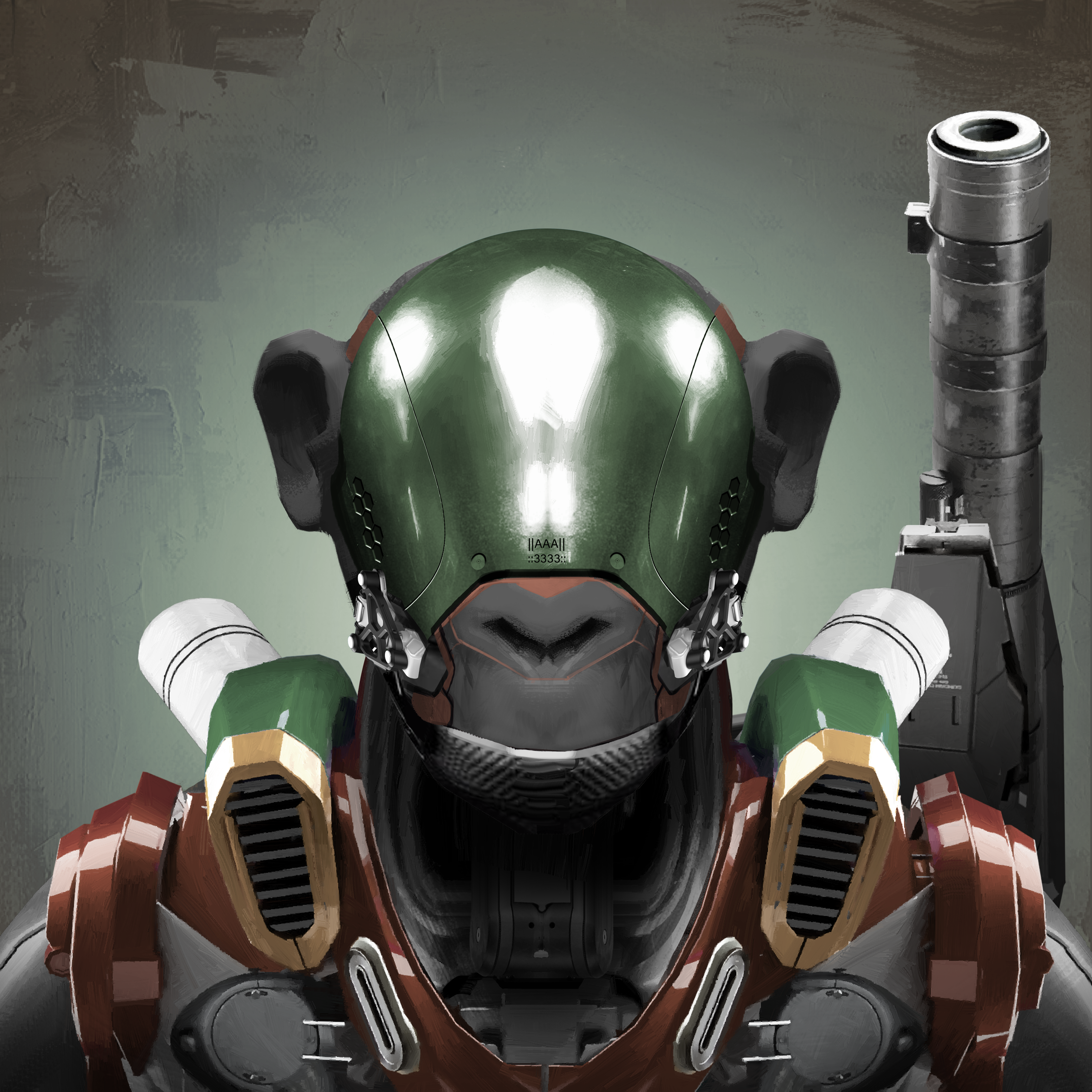 Angry Ape Army Evolution #1504