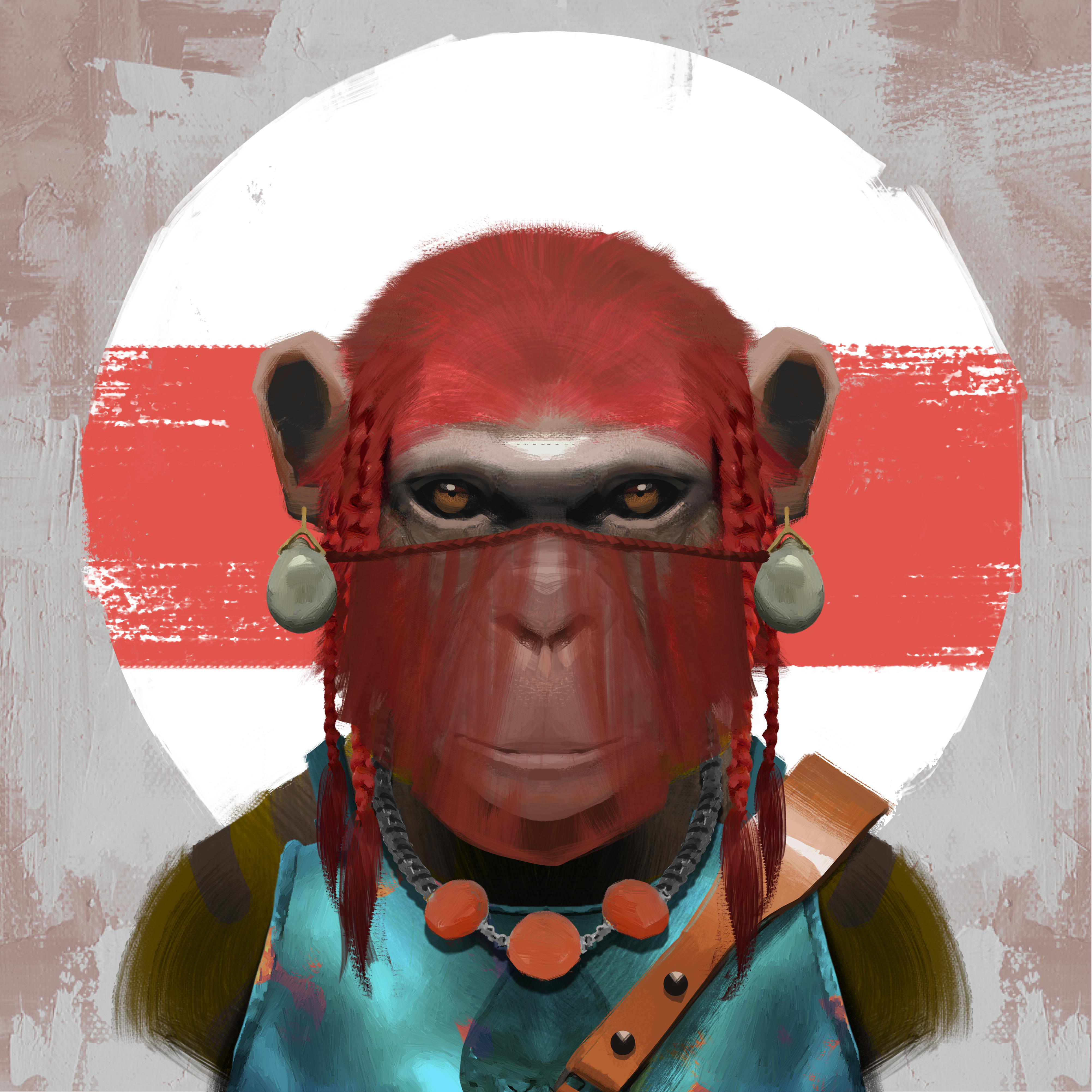 Angry Ape Army Valkyrie #2214