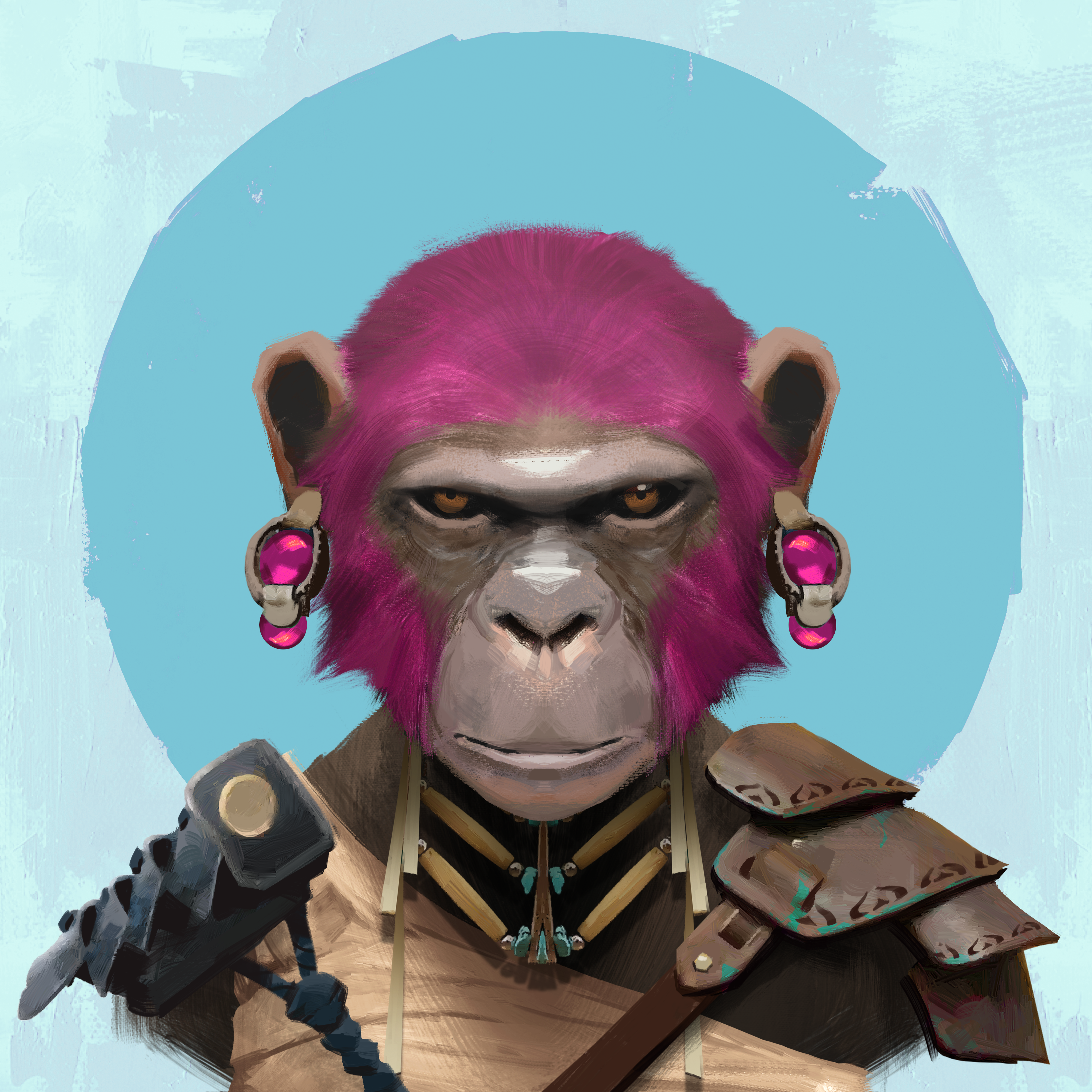 Angry Ape Army Valkyrie #0538