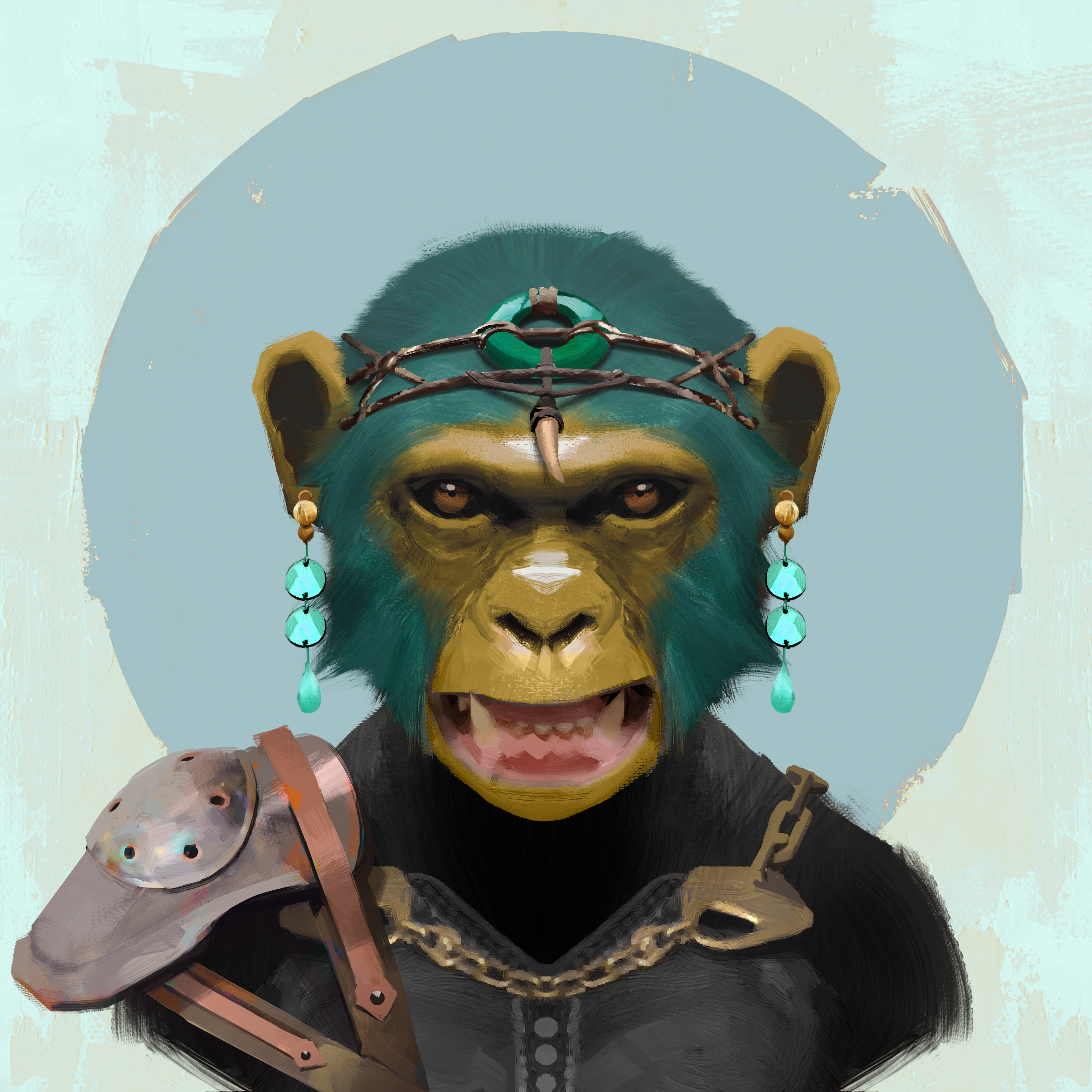 Angry Ape Army Valkyrie #0585