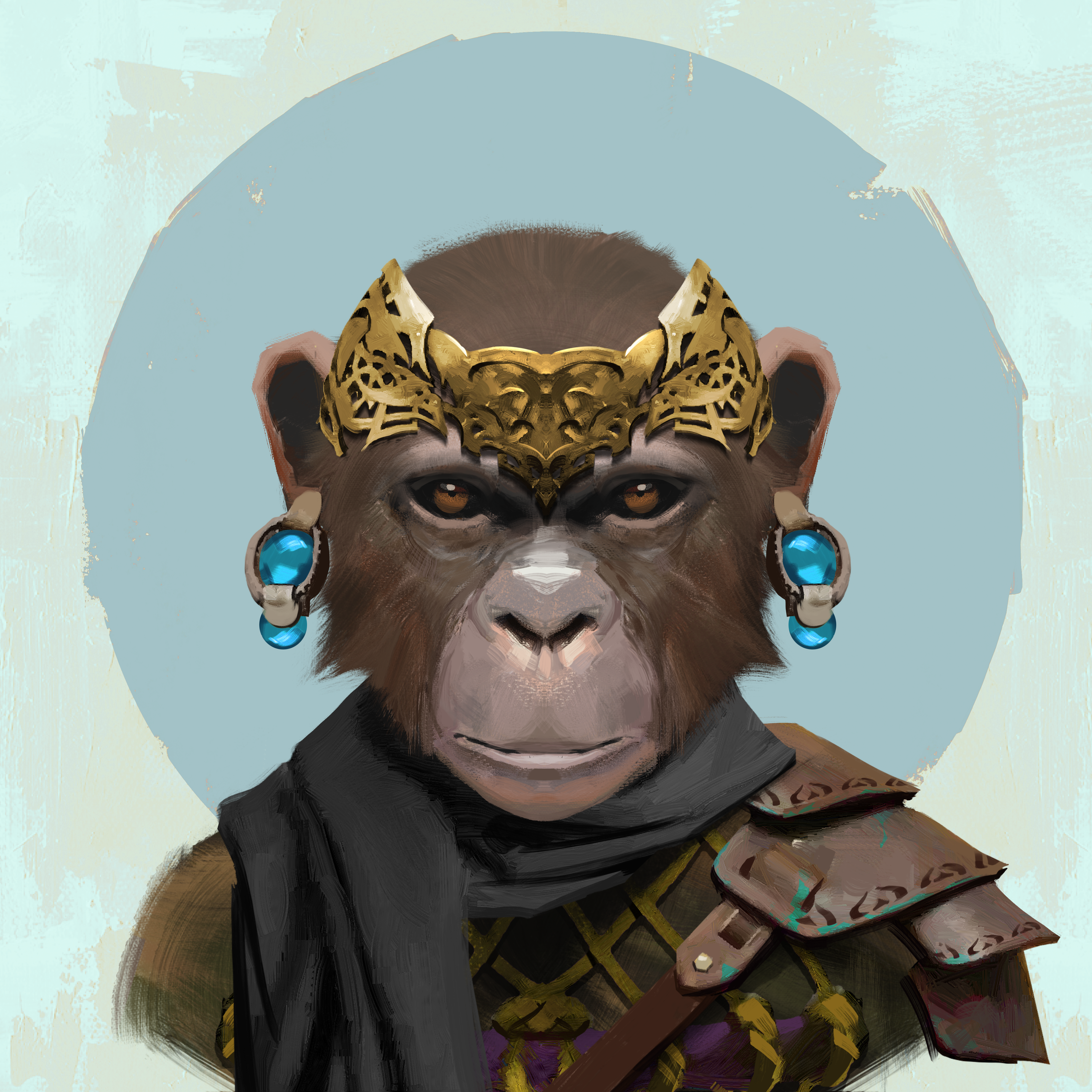 Angry Ape Army Valkyrie #0966