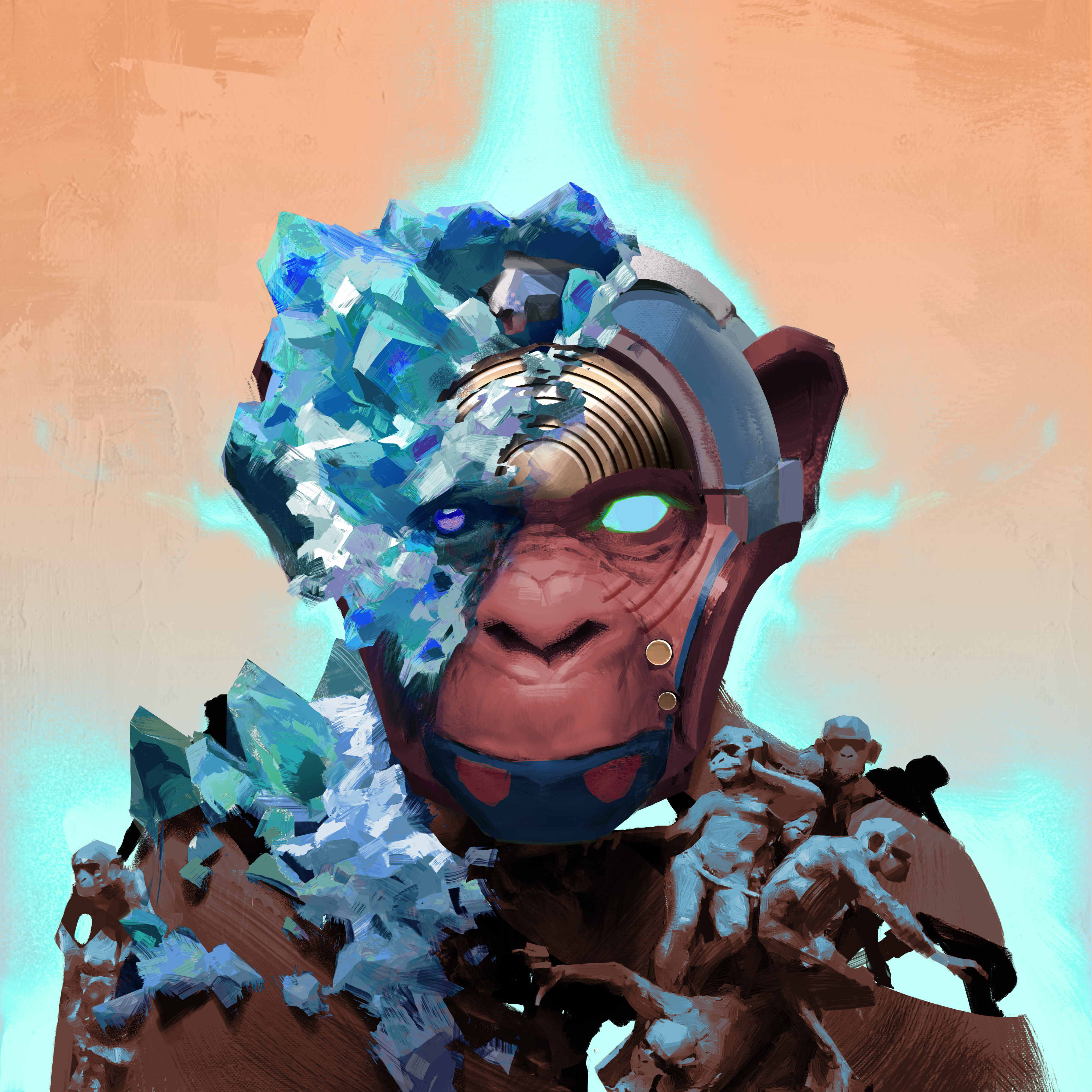 Angry Ape Army Evolution #2210
