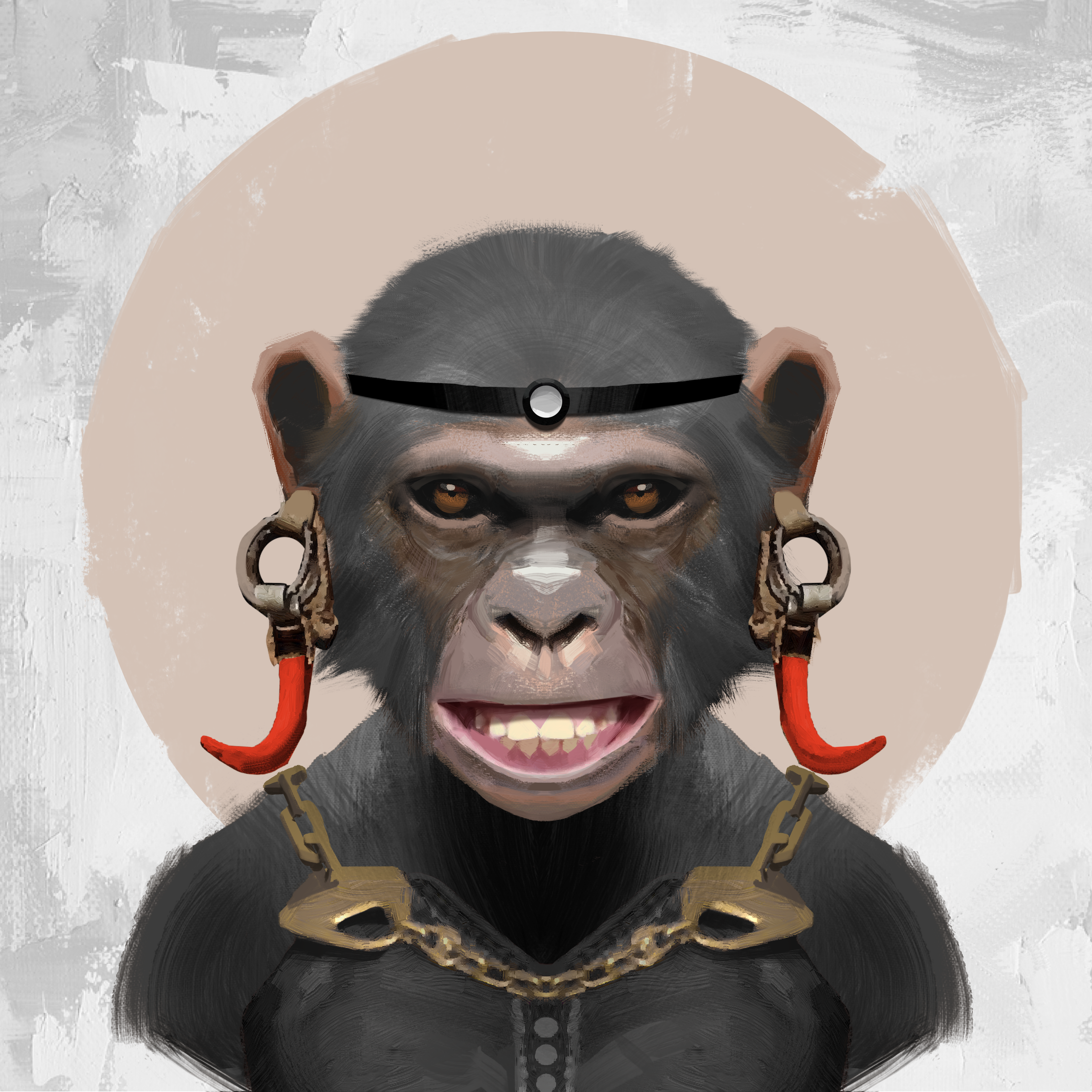 Angry Ape Army Valkyrie #0962