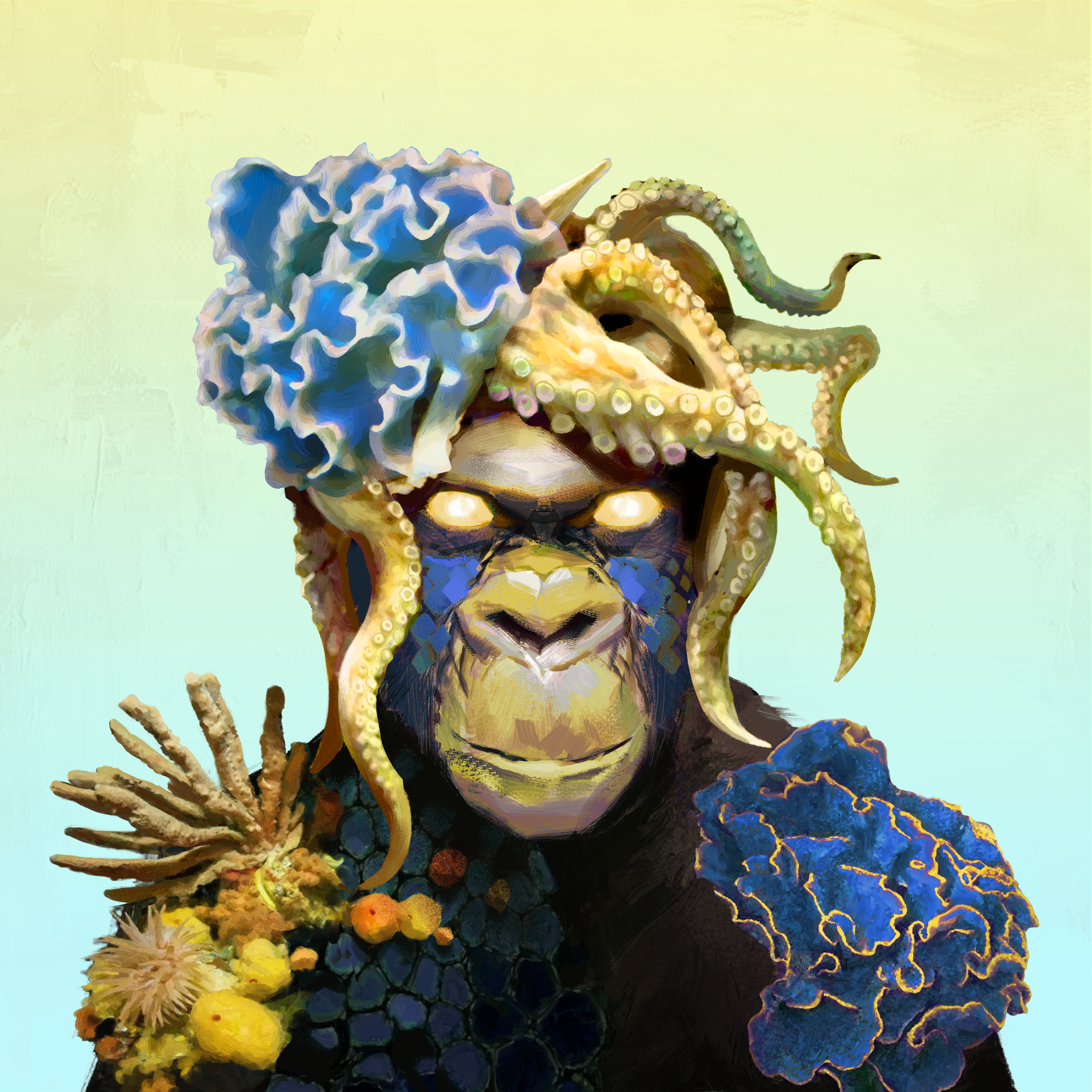 Angry Ape Army Evolution #1570