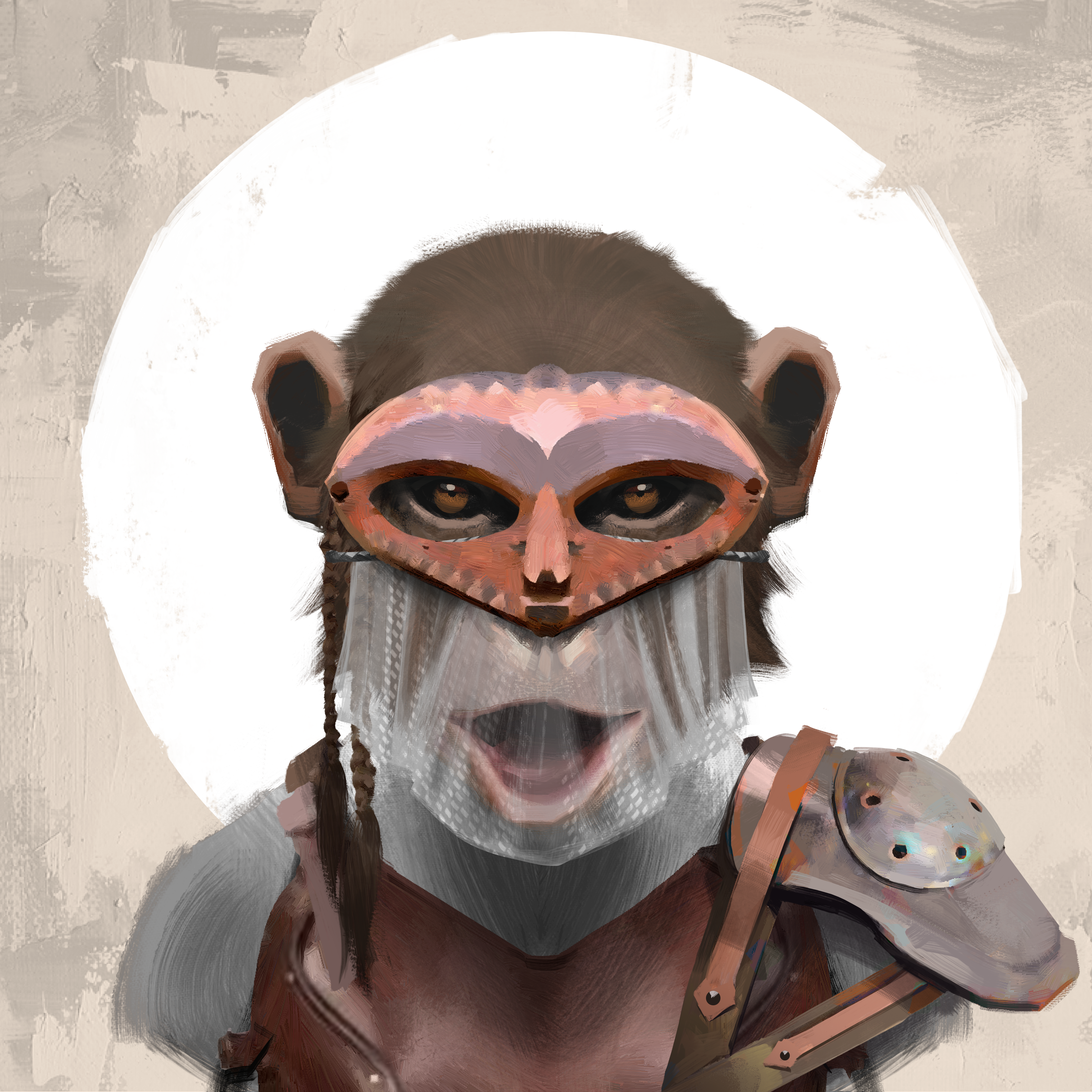 Angry Ape Army Valkyrie #4024