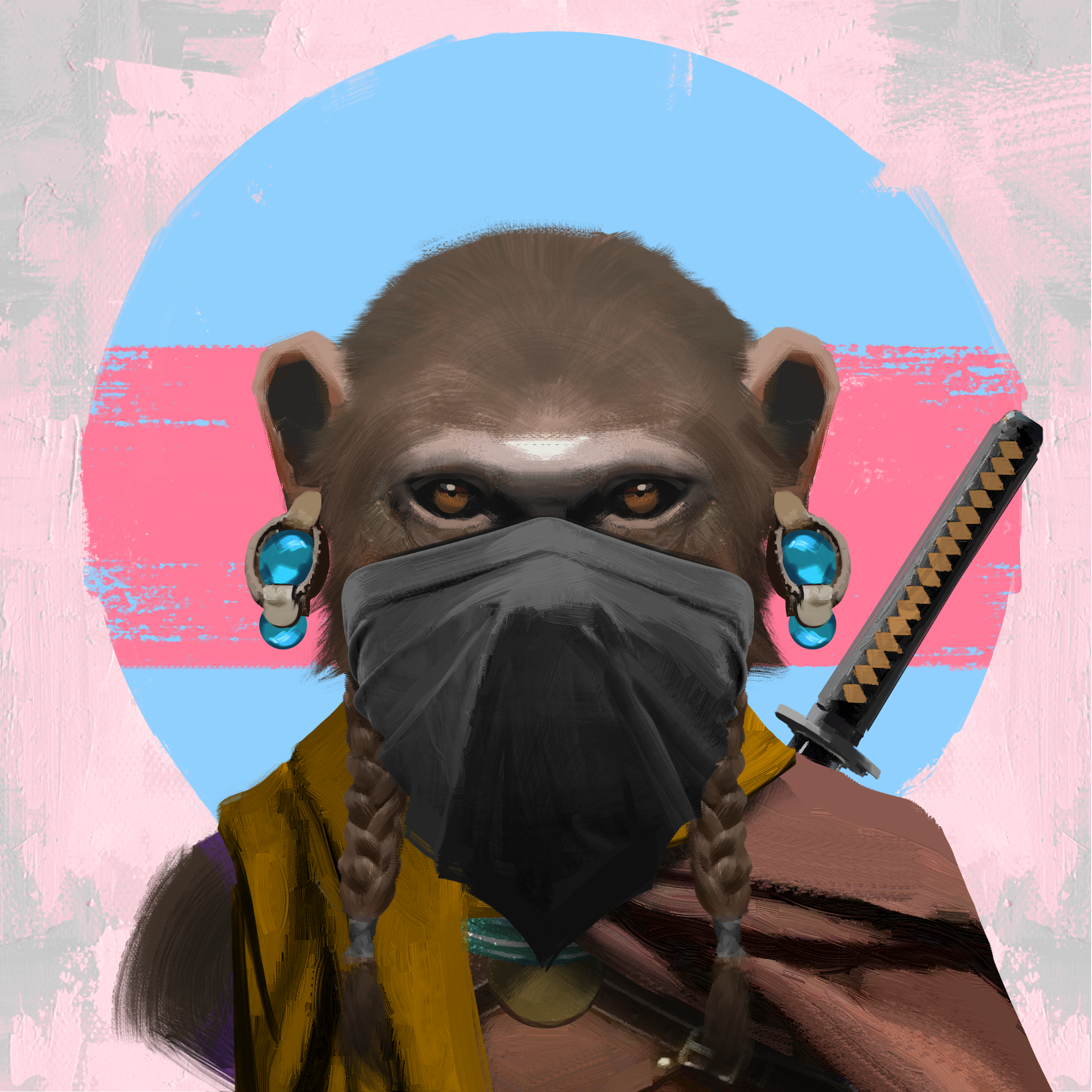 Angry Ape Army Valkyrie #2486