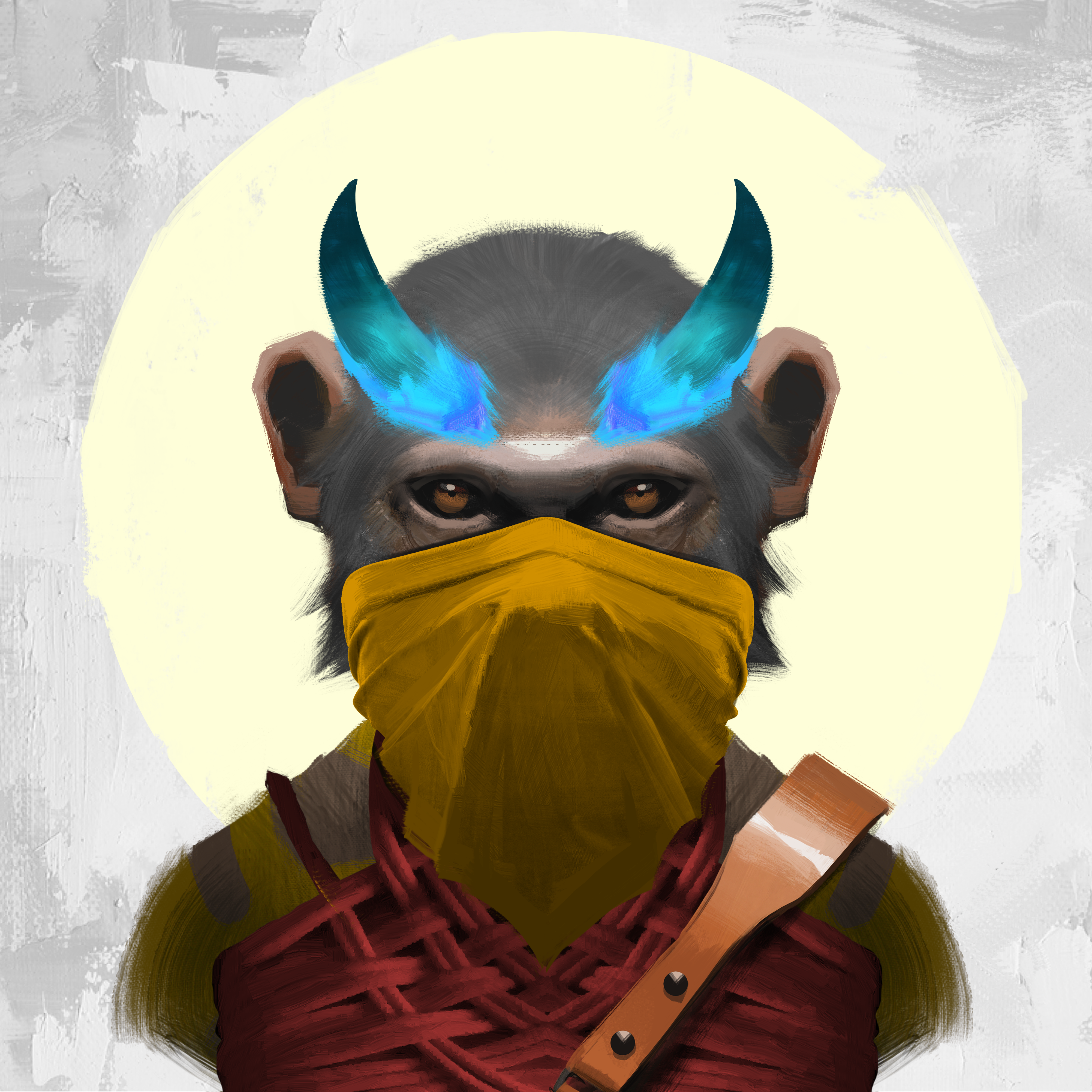 Angry Ape Army Valkyrie #3527