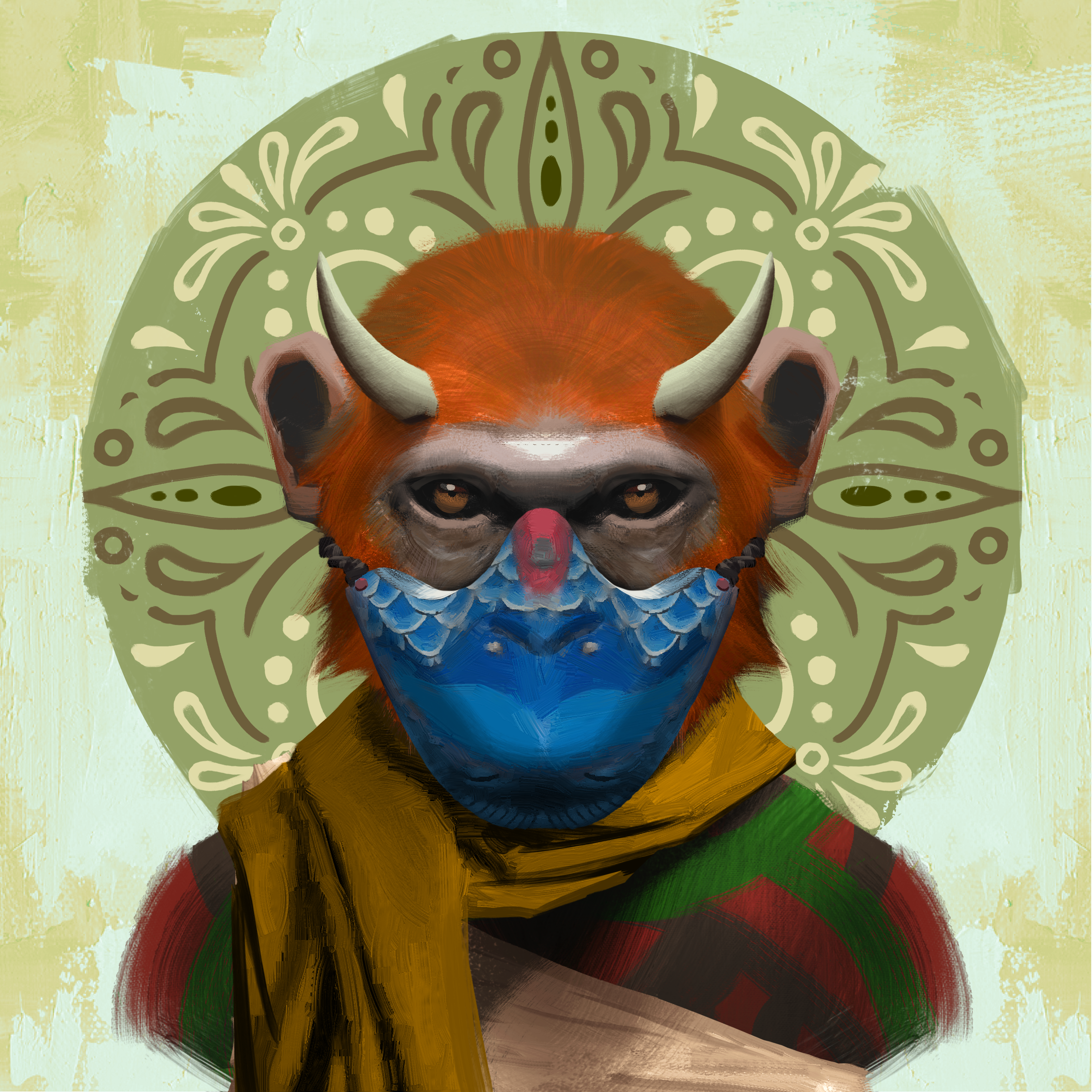 Angry Ape Army Valkyrie #3817