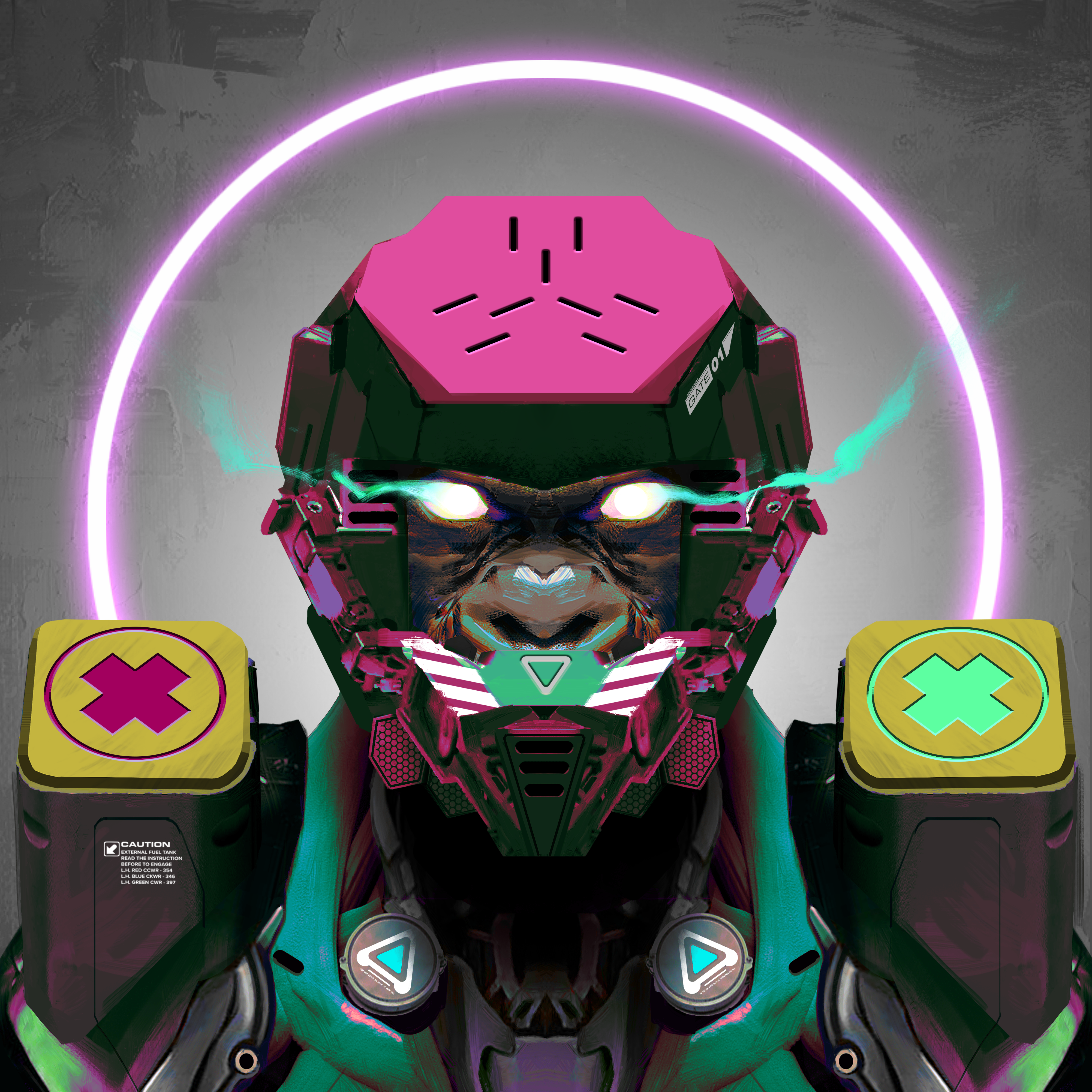 Angry Ape Army Evolution #2212