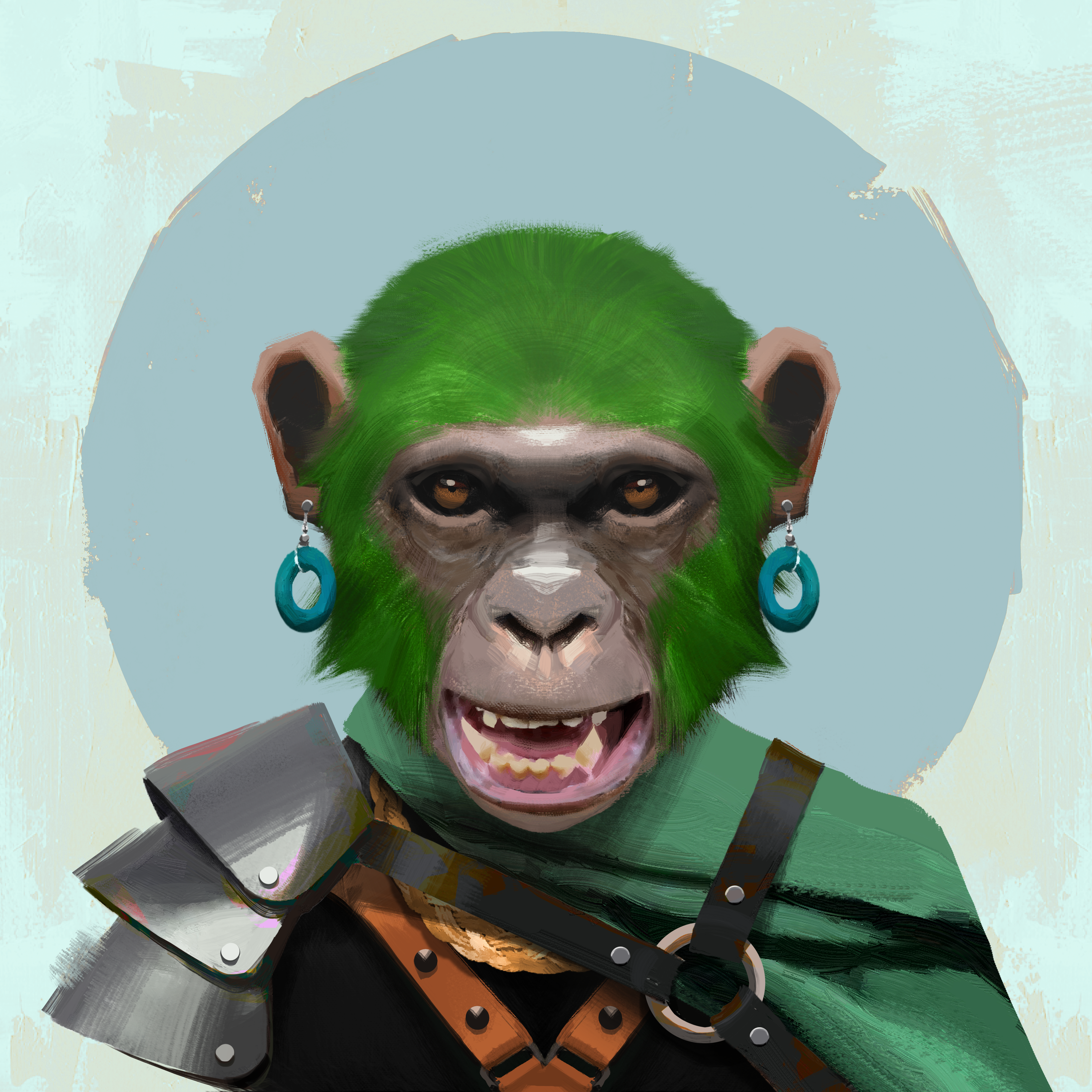 Angry Ape Army Valkyrie #1624